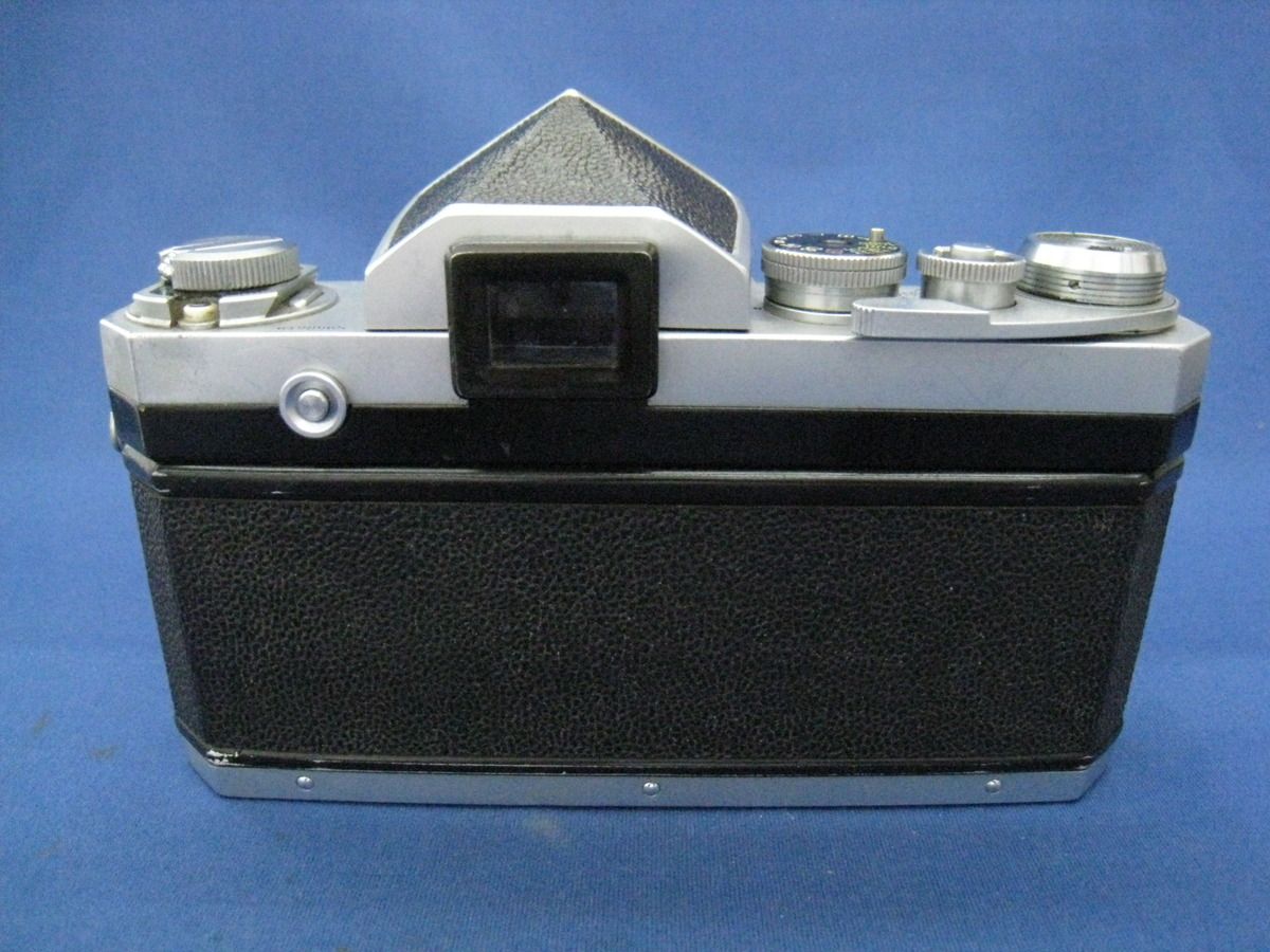 モルト交換＆メンテ済 NIKON F 前期 アイレベル ボディ シルバー 中古】 【難あり品】 ニコン F 前期 アイレベル ボディ シルバー