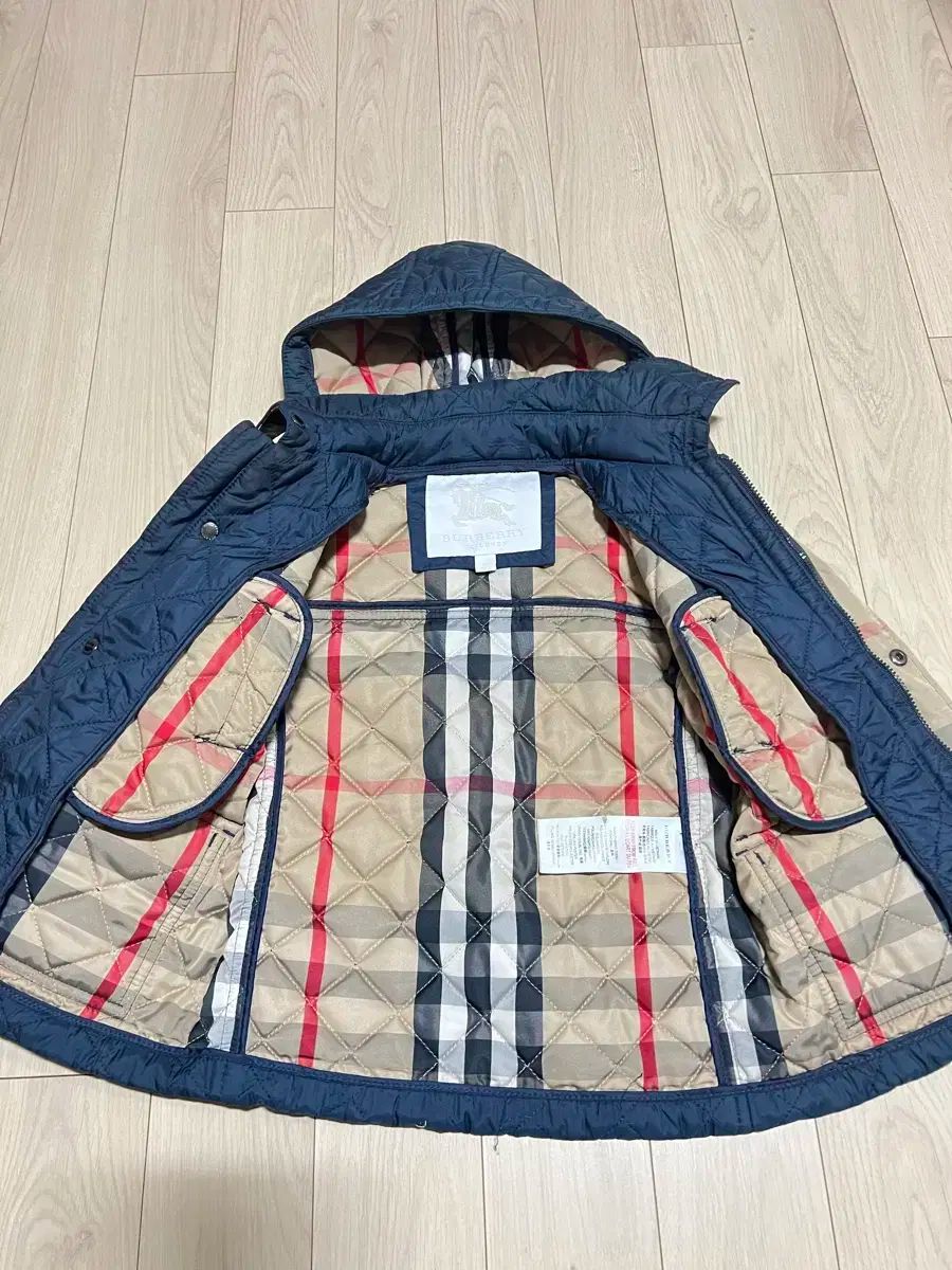 BURBERRY バーバリー 男児 キルティングジャケット ネイビー 2Y STEELWINDOWSANDDOORS_COM