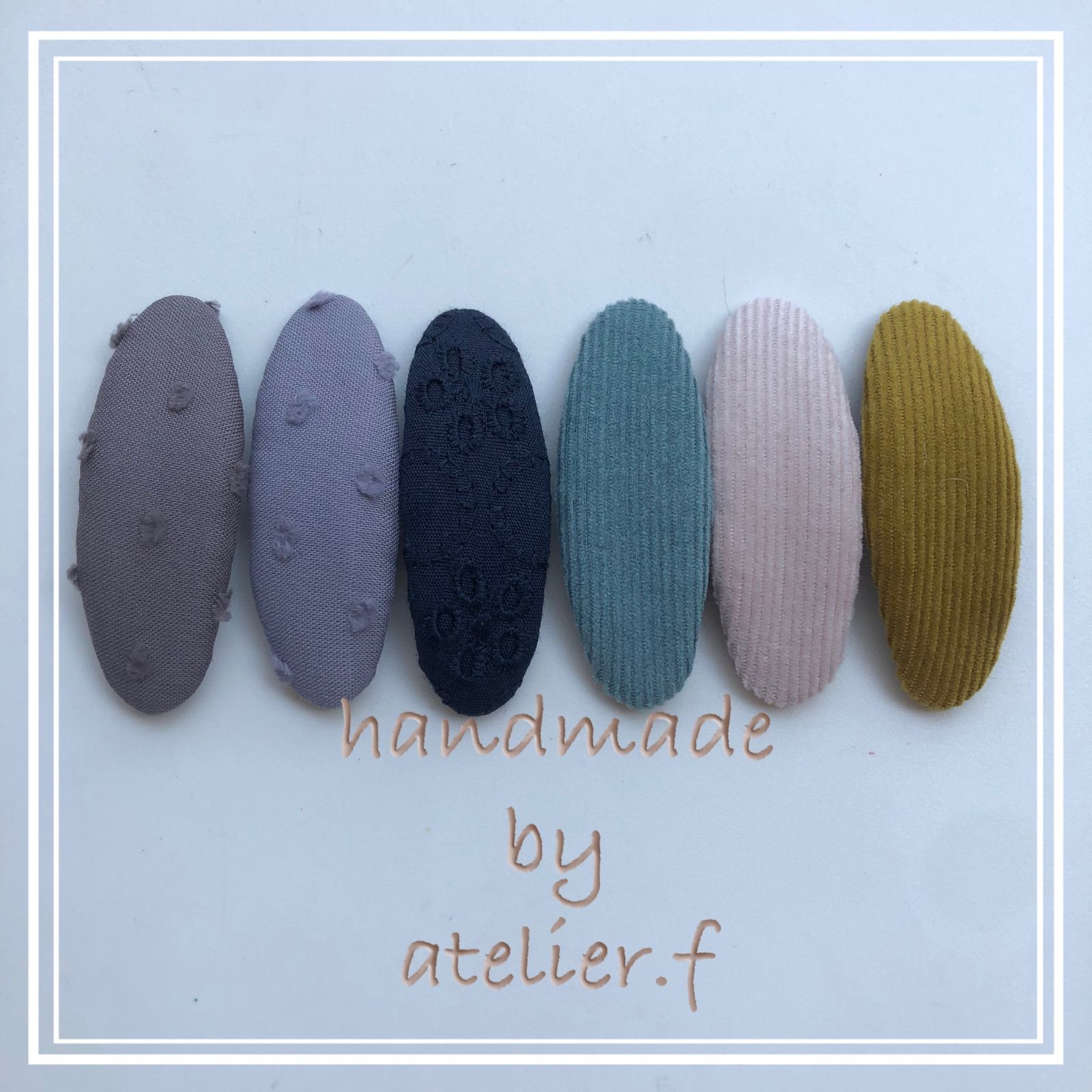 ☆新作☆ CHECK&STRIPE ハンドメイド ヘアゴム パッチンピン ヘア 