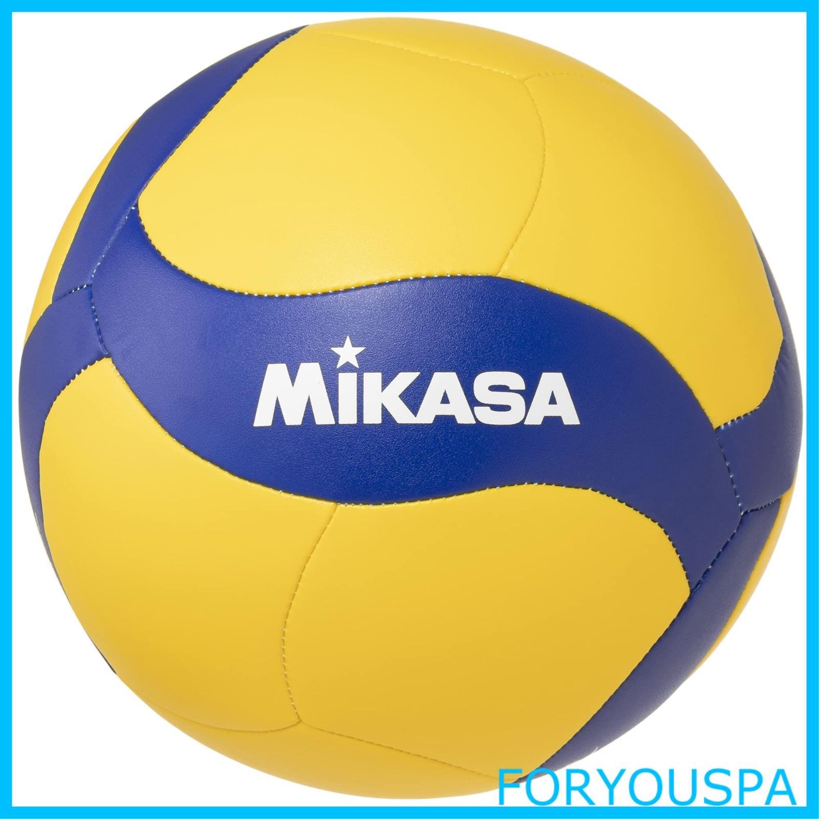 【特価】ミカサ(MIKASA) バレーボール レクリエーション レジャー用 5号 一般・大学・高校 イエロー/ブルー V355W 推奨内圧0.25kgf/