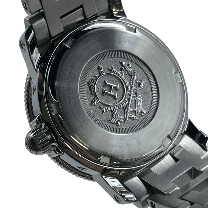 エルメス HERMES クリッパー ダイバー CL5.210 ブルー SS