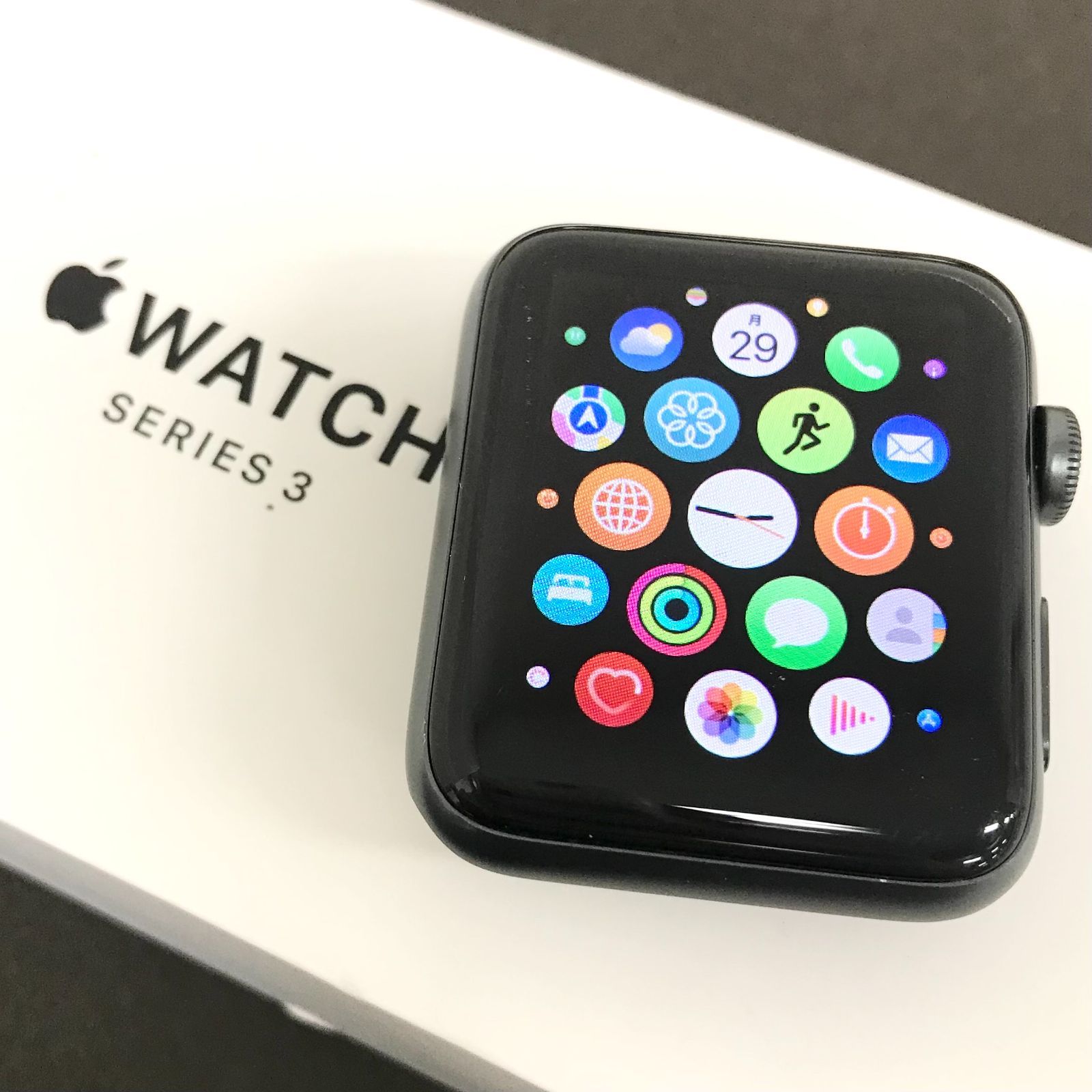 θ【BT容量100％】Apple Watch Series 3 GPS 42mm - メルカリ