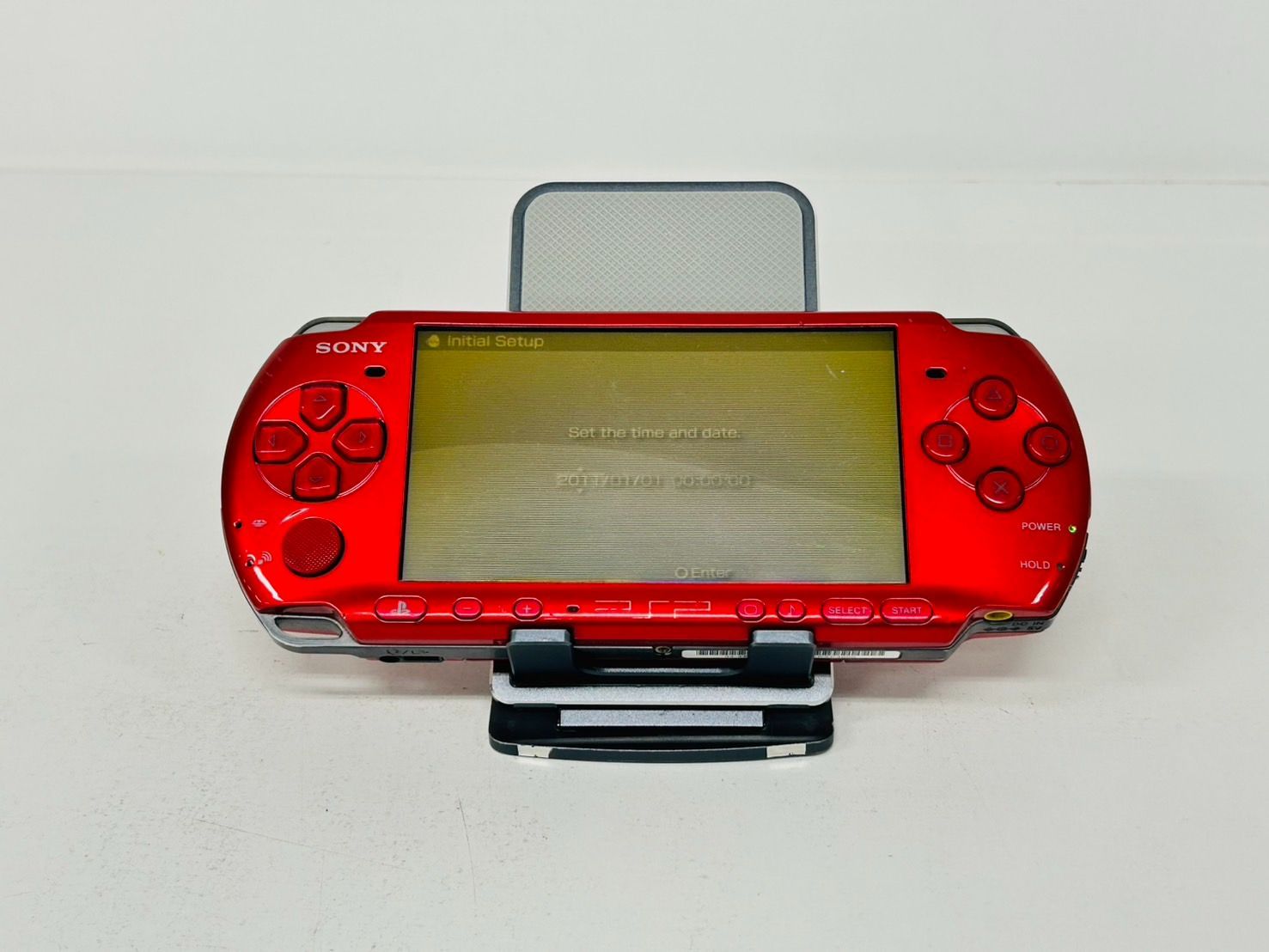 PlayStation Portable - 新品未使用 PSP 3000 赤 Sony PSP-3000 Red Console 3000 PlayStation Portable w