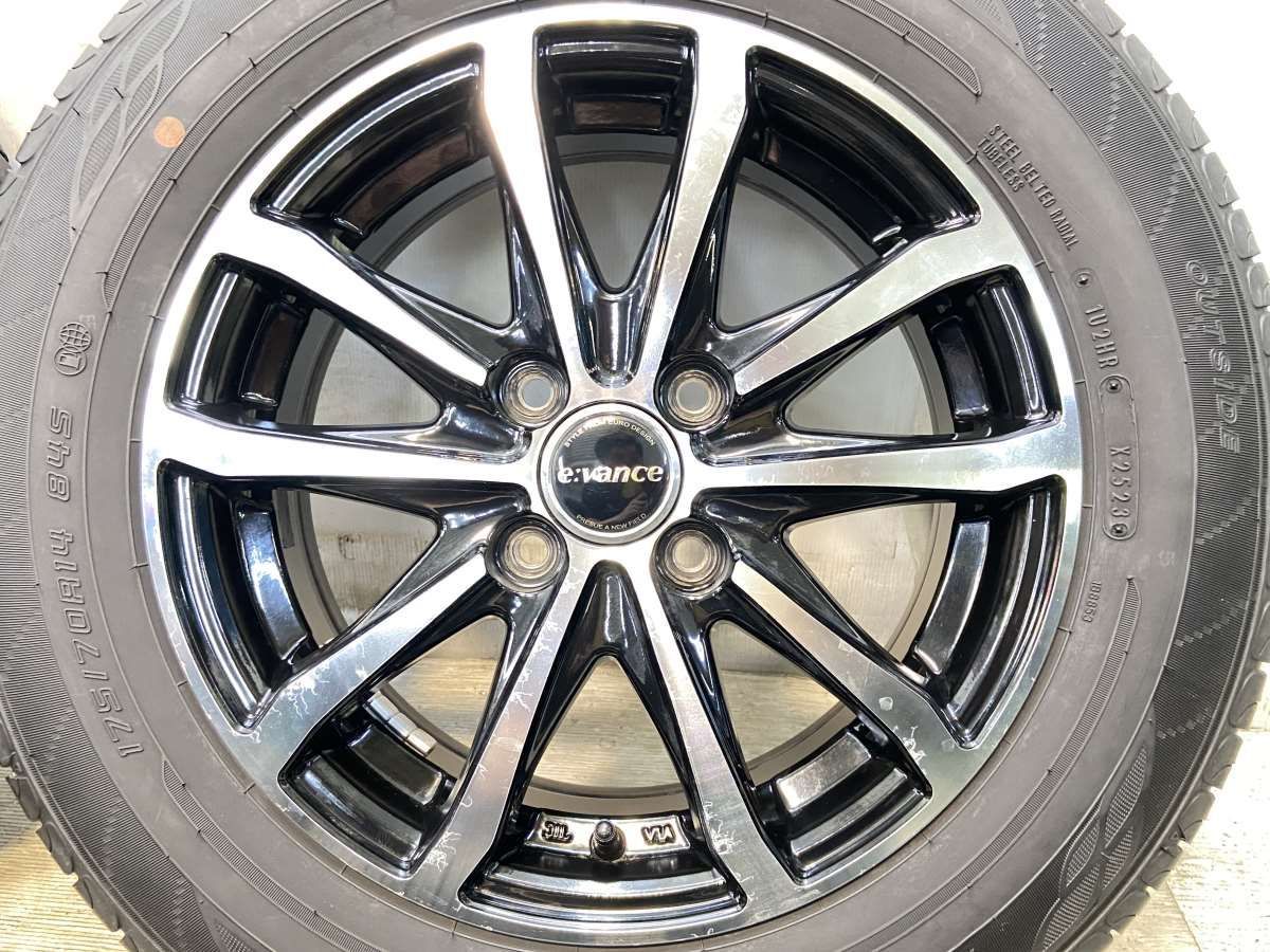 175/70R14 ダンロップ エナセーブ EC204 e Vance 14x5.5 43 100-4穴 