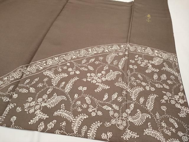 平和屋本店□極上 伝統工芸士 京友禅染色作家 田家鬼彩 訪問着