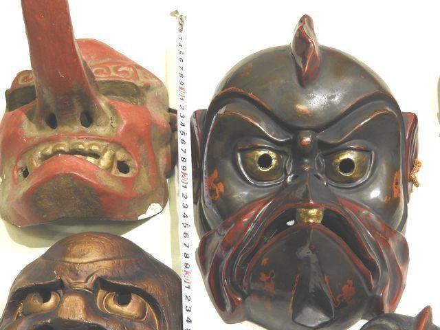 ヴィンテージ品 天狗 等 お面 まとめてセット 迦楼羅 飾り お守り 7I NEXPOTALLINN_EU