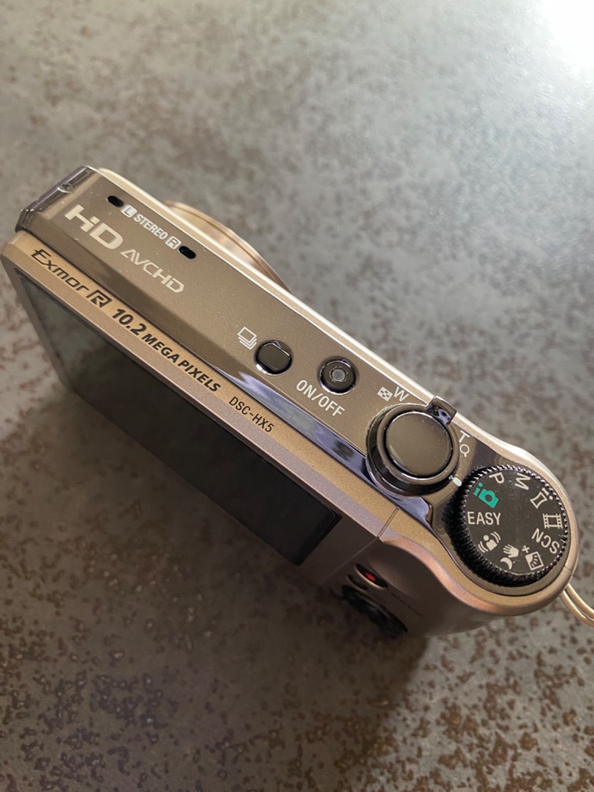 ソニー SONY Cybershot DSC-HX5V(ゴールド）コンパクトデジタル