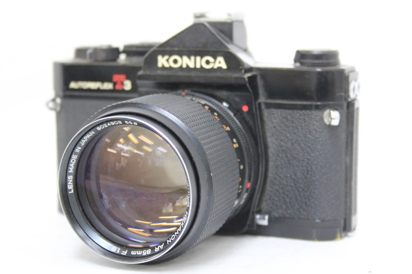 【付属品あり】KONICA T3ボディ  HEXANONレンズ２個セット 付属品あり】KONICA T3ボディ HEXANONレンズ2個セット