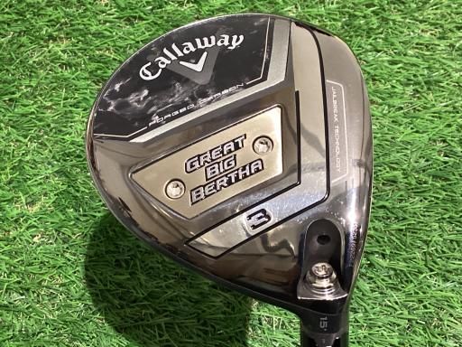 【専用】GREAT BIG BERTHA 2023 フェアウェイウッド #3 Callaway Great Big Bertha 2023 Fairway Wood | Golf Avenue
