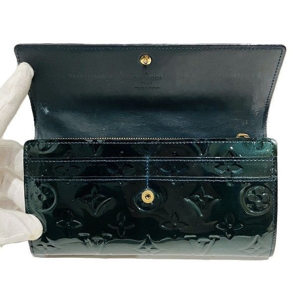 ルイヴィトンLouis Vuitton モノグラムヴェルニ ポルトフォイユサラ 