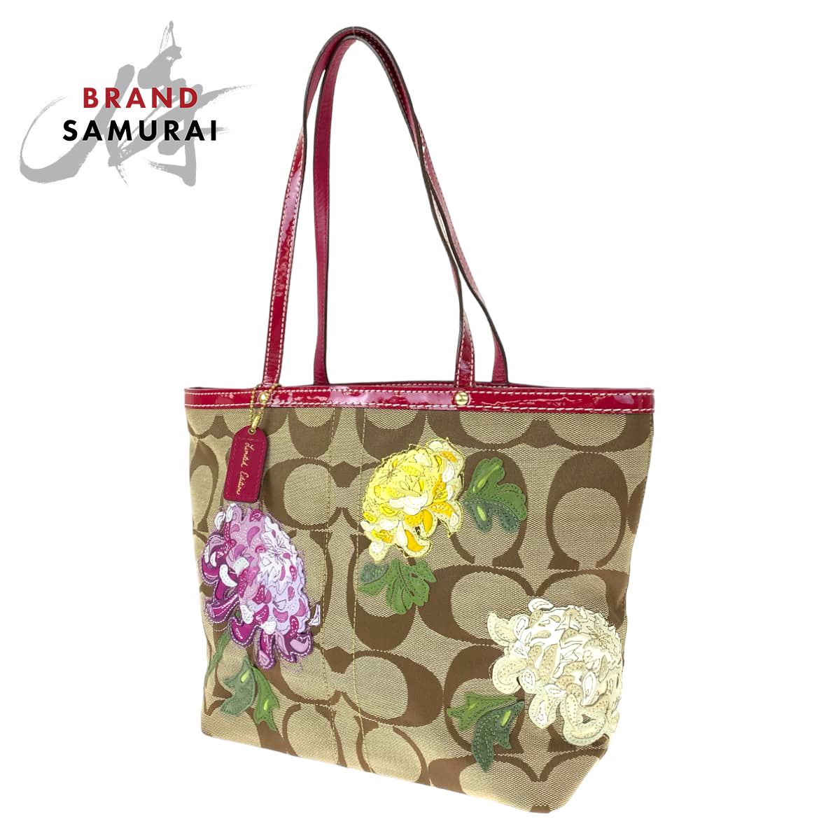 コーチ シグネチャー ハンドバッグ レディース 【中古】（コーチ COACH  