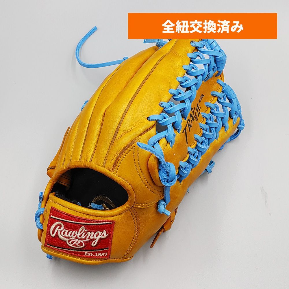 【全紐交換済み】 ローリングス 軟式グローブ / オールラウンド用 型付け済み (Rawlings グラブ) [WE981]