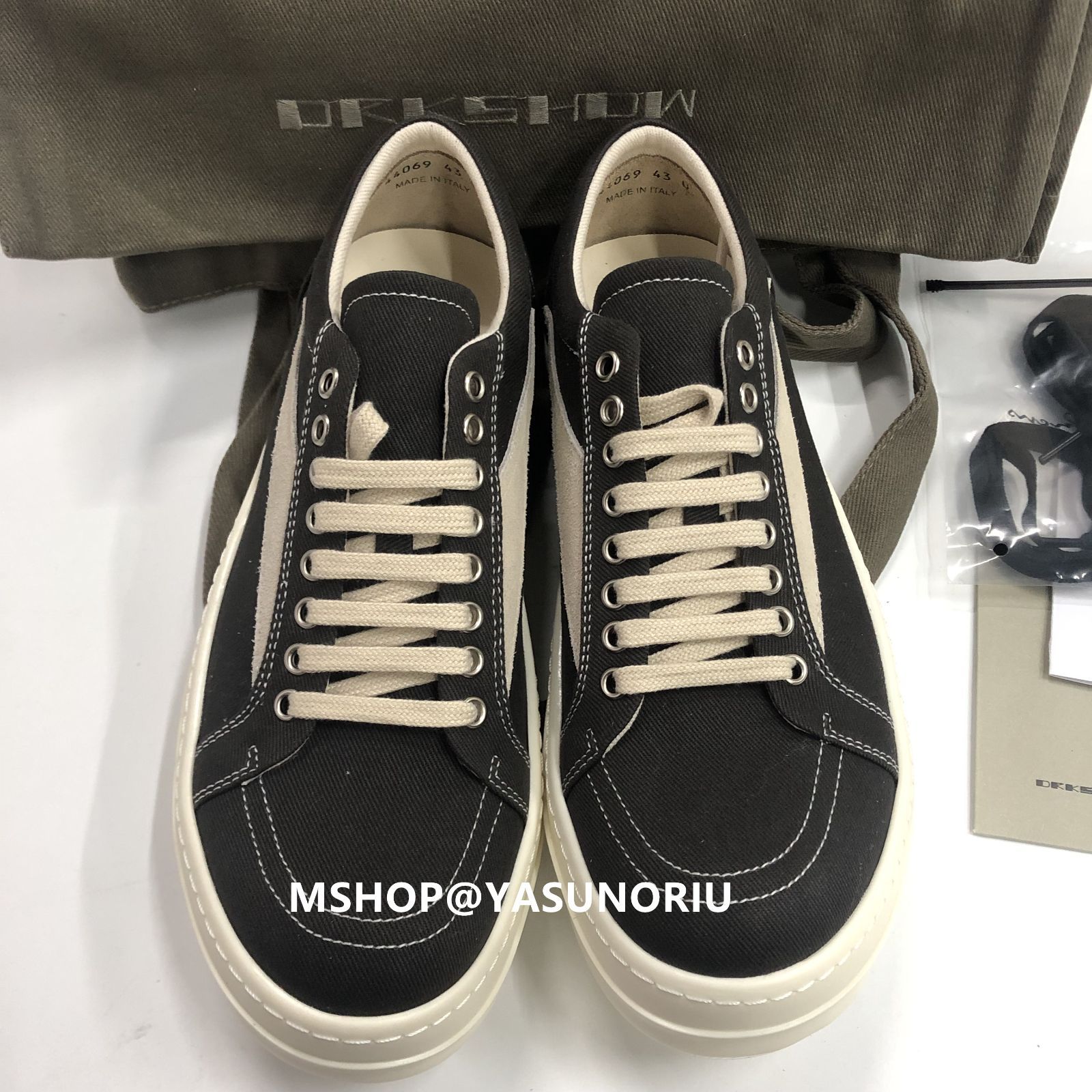Rick Owens Drkshdw VINTAGED Sneakers Low 'Dark Dust