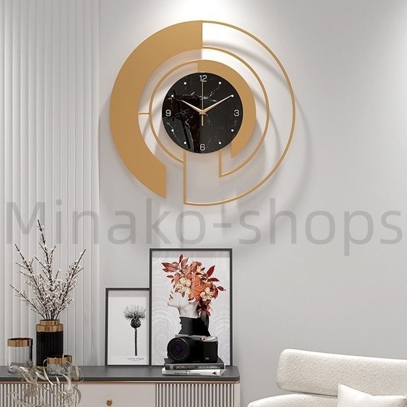 アナログ時計 壁掛け時計 インテリア雑貨　モダンデザイン　40cm円形 アナログ時計 壁掛け時計 インテリア雑貨 ボーダーコリー 犬 モダン