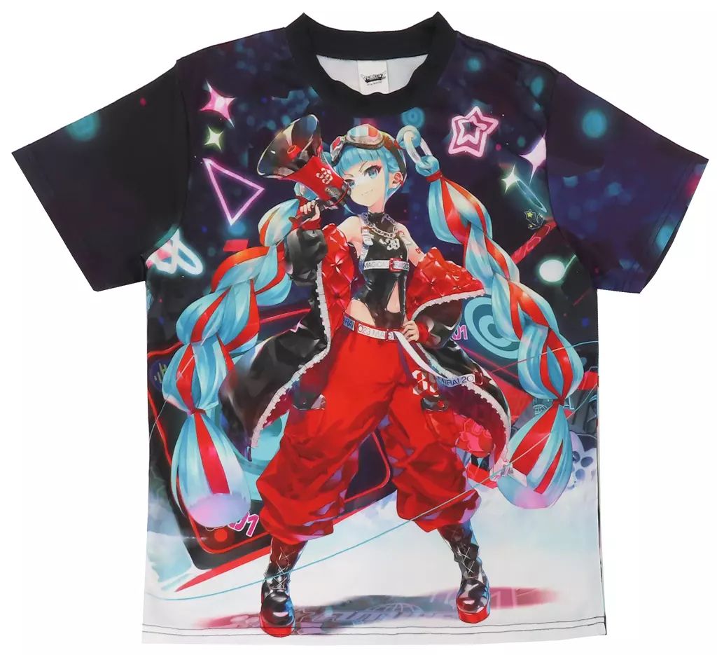 中古】Tシャツ 初音ミク(KEIイラスト) フルグラフィックTシャツ