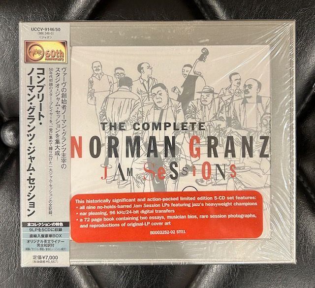 未開封【5CD BOX】ノーマン・グランツ コンプリート・ノーマン