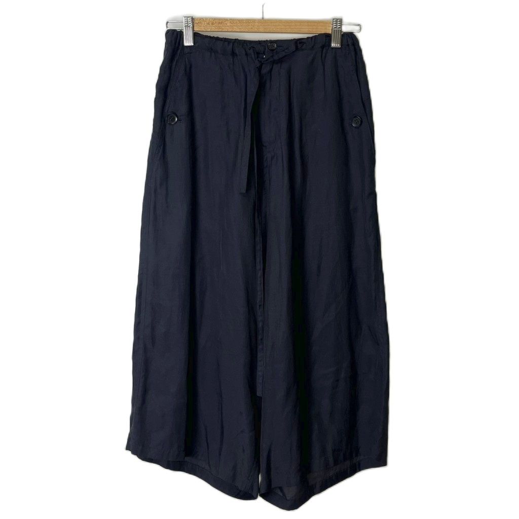 ワイズ Y s ヨウジヤマモト サルエルパンツ イージーパンツ 1 ネイビー YL-P41-211 レディース