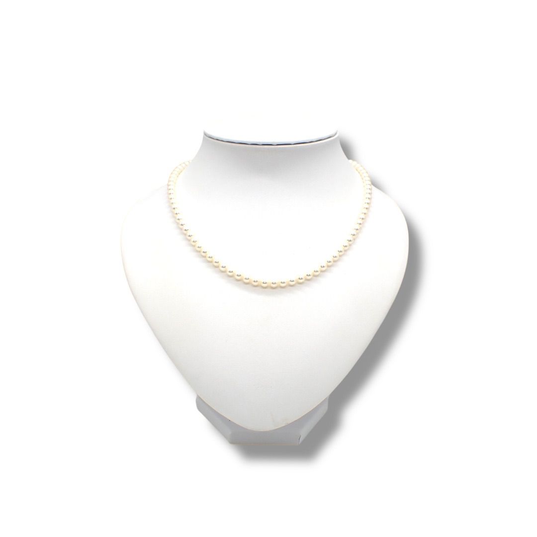 ミキモト MIKIMOTO 5.0-5.5mm あこや パール 真珠 あこや真珠