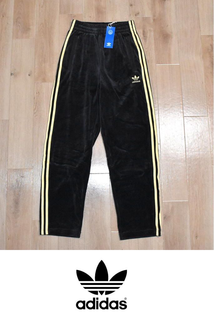 新品 adidas Originals ベロア トラックパンツ XS アディダス