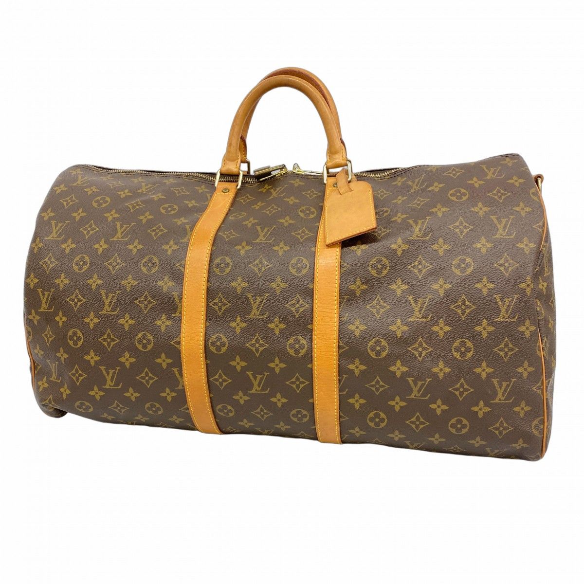 5id5063】ルイヴィトン ボストンバッグ モノグラム キーポルバンド