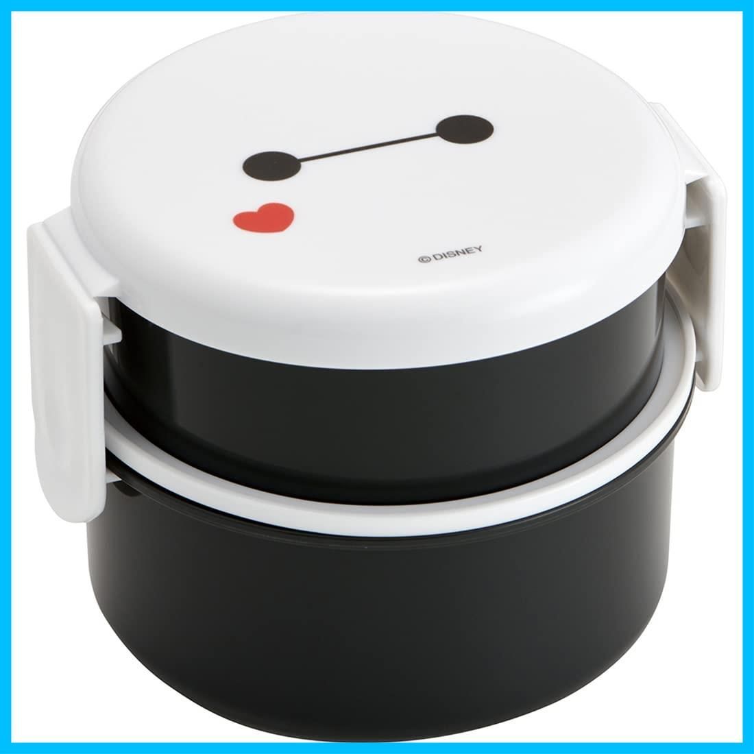 数量 2段 500ml 丸型 おにぎりケース 弁当箱 抗菌 日本製 スケーター Skater ベイマックス ONWR1AG-A