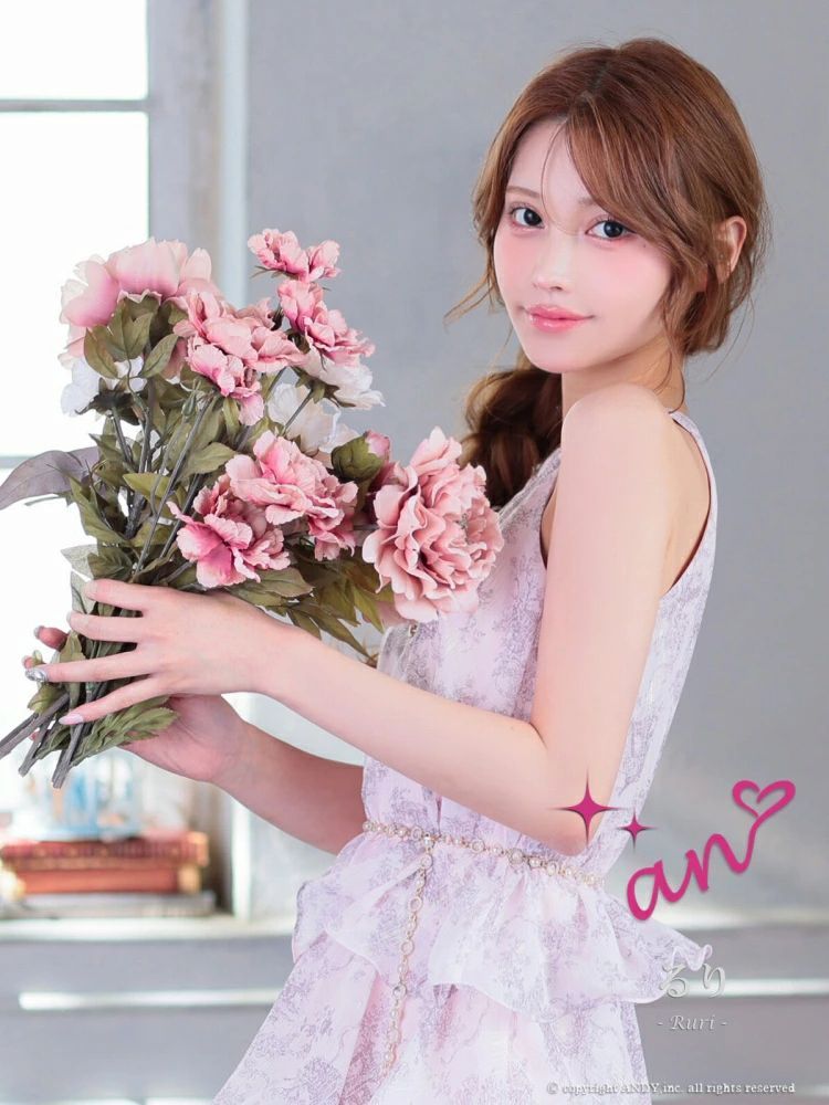 アンジュ Mピンク AOC-3953 [AOC3953-P-2507]【an /アン】チェーンベルト