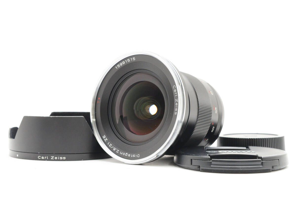 上品 Carl Zeiss カールツァイス DISTAGON T 21mm F2.8 ZE キャノン EFマウント RR6708＃59