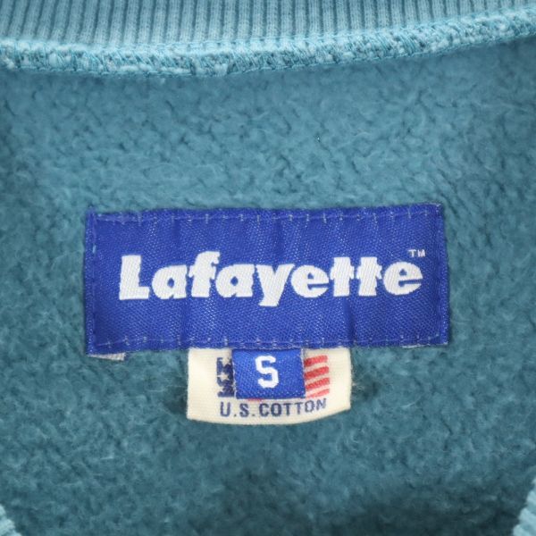 ラファイエット 立体ロゴ スウェット S ブルー Lafayette 長袖