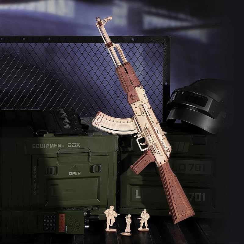 Robotime 立体パズル 木製 3dパズル クラフト diy 組み立て 工作キット 大人 子供 脳トレ 知育玩具 おもちゃ 男の子 女の子 小学生 手作り 模型 インテリア ギフト プレゼント 贈り物（LQ901）