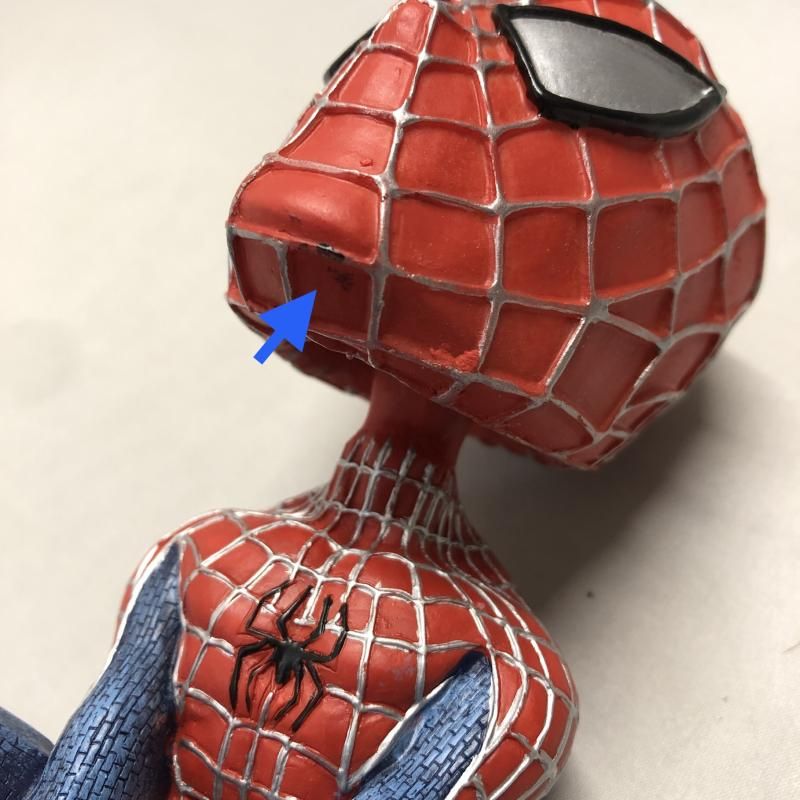 中古】NECA Head Knocker マーベル スパイダーマン ネカ ヘッド