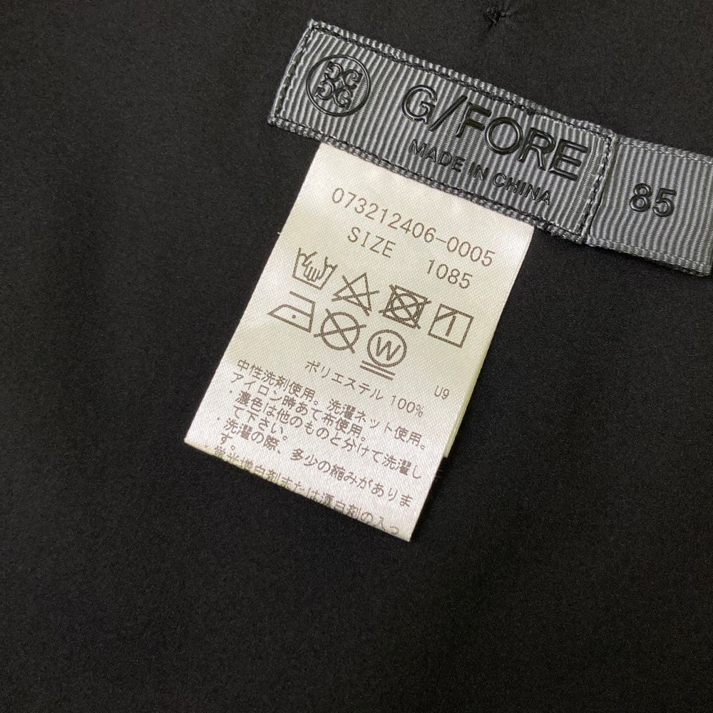 サイズ：85 G/FORE ジーフォア  ロングパンツ  ブラック系 [240101468812] ゴルフウェア メンズ ストスト サイズ：85 G/FORE ジーフォア ロングパンツ ブラック系 [240101468812