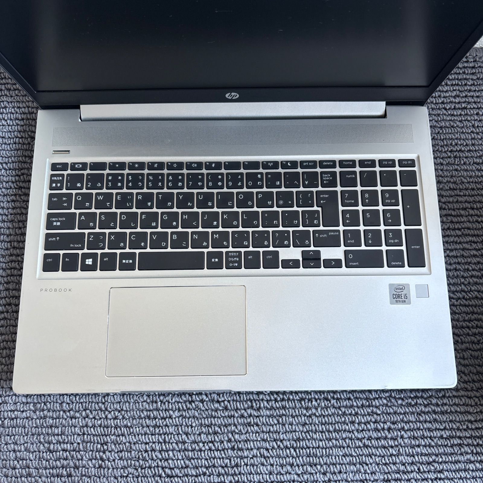 HP ProBook 450 G7 i5-10210U メモリ16GB指紋認証 ProBook 450 HP G7 第10世代 Core i5 10210U 1.60GHz メモリ