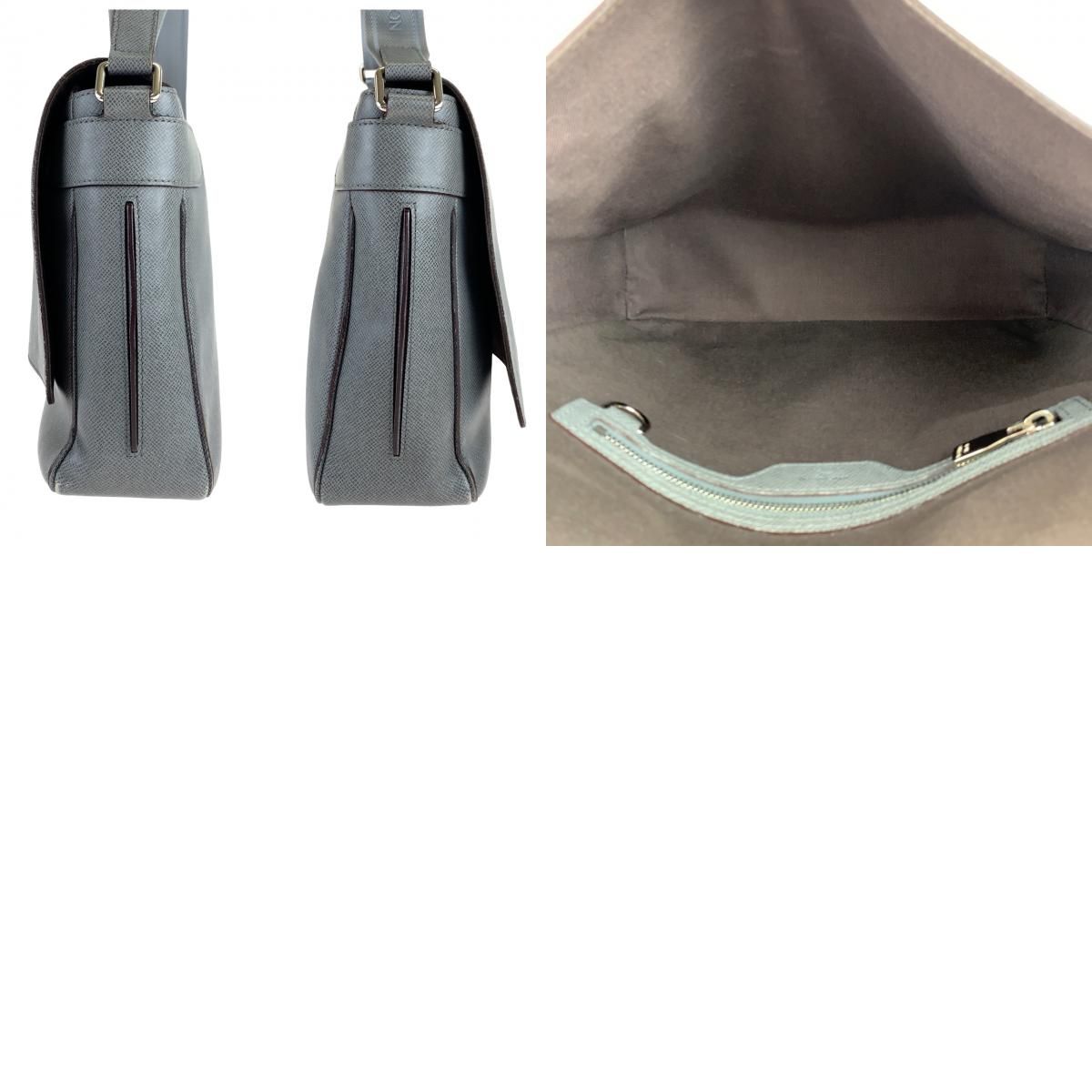 LOUIS VUITTON ルイヴィトン タイガ ロマンMM グラシエ グレー