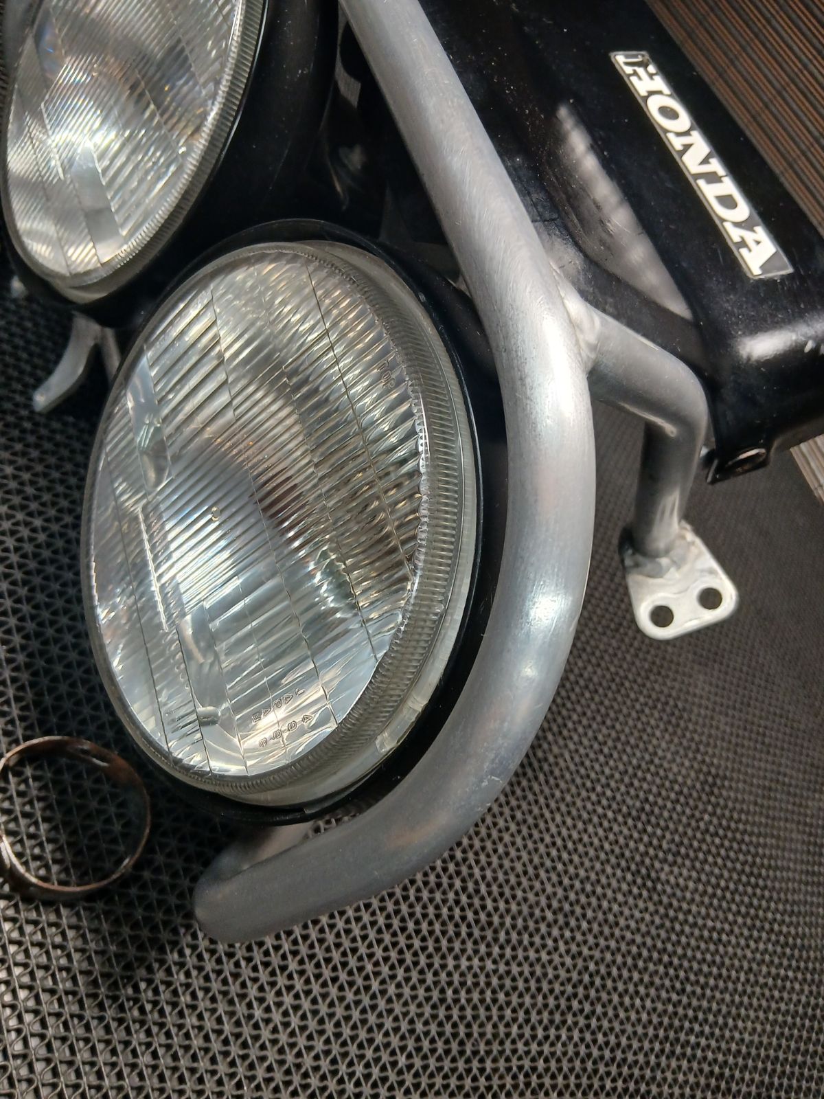 ホンダ XLR250 BAJA】希少品 純正2眼ヘッドライト デュアル