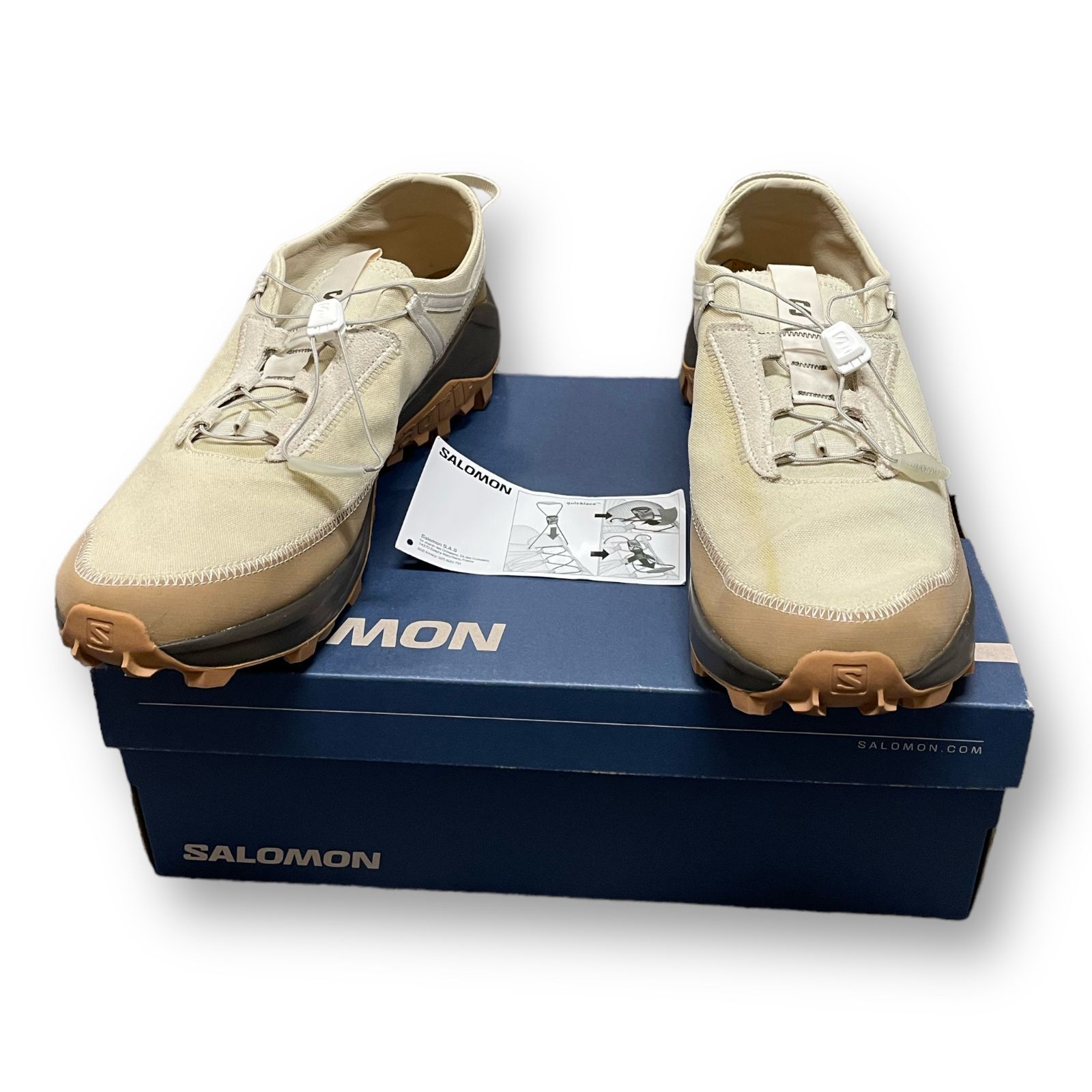 美品 salomon CROSS PRO FOR RANRA 470611 コラボ ランラ スニーカー  