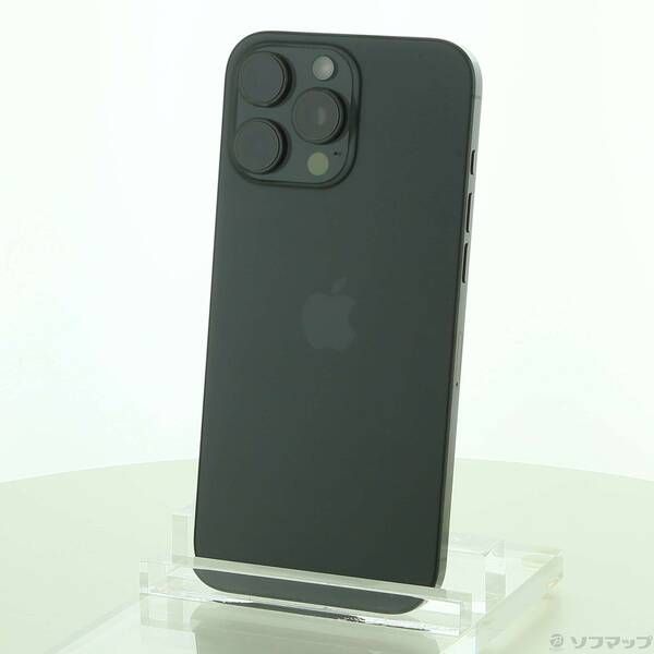 〔 品〕 iPhone16 Pro Max 512GB ブラックチタニウム MYWL3J A SIMフリー 348