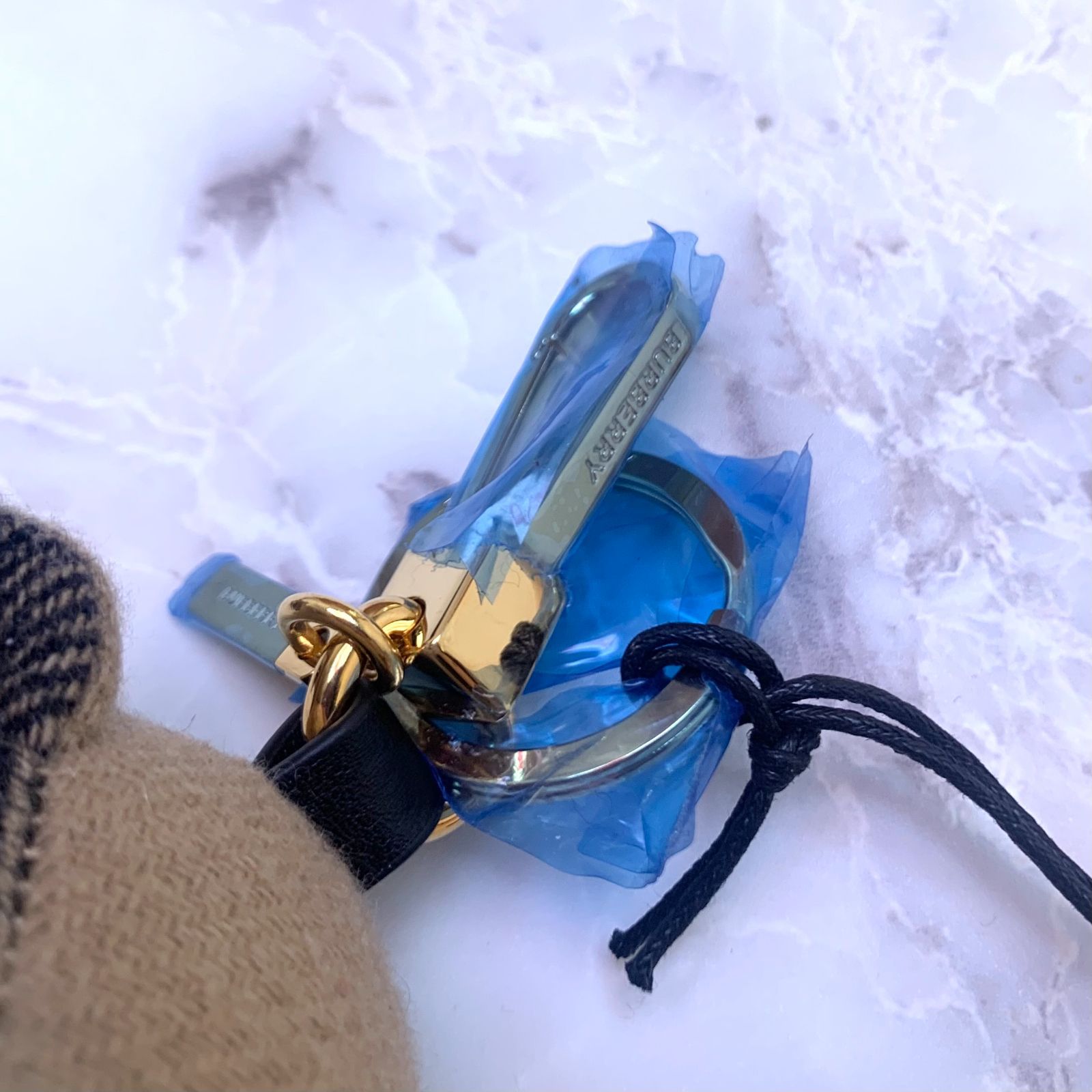 ▽【新品未使用】BURBERRY/バーバリー トーマスベア チャーム