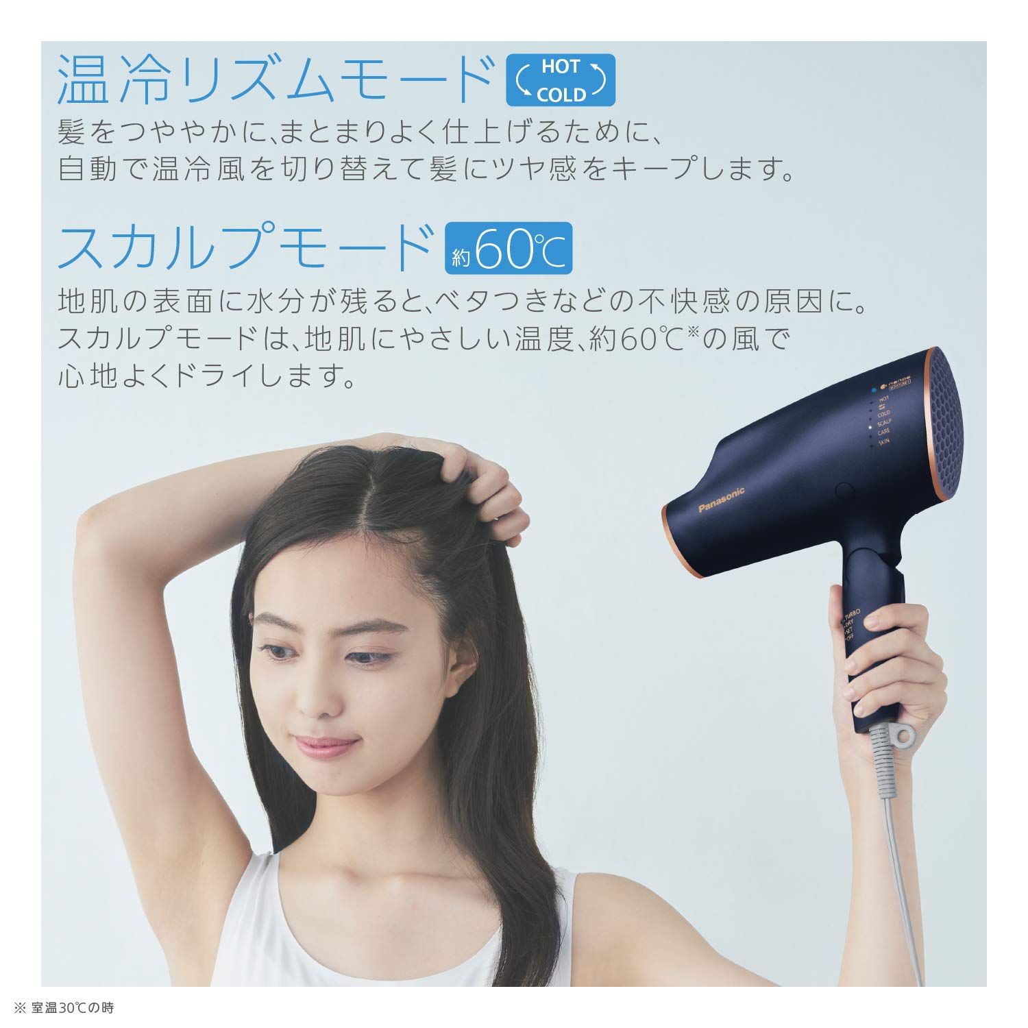 Panasonic ヘアードライヤー ナノケア EH-NA0E グレージュ 【公式通販】