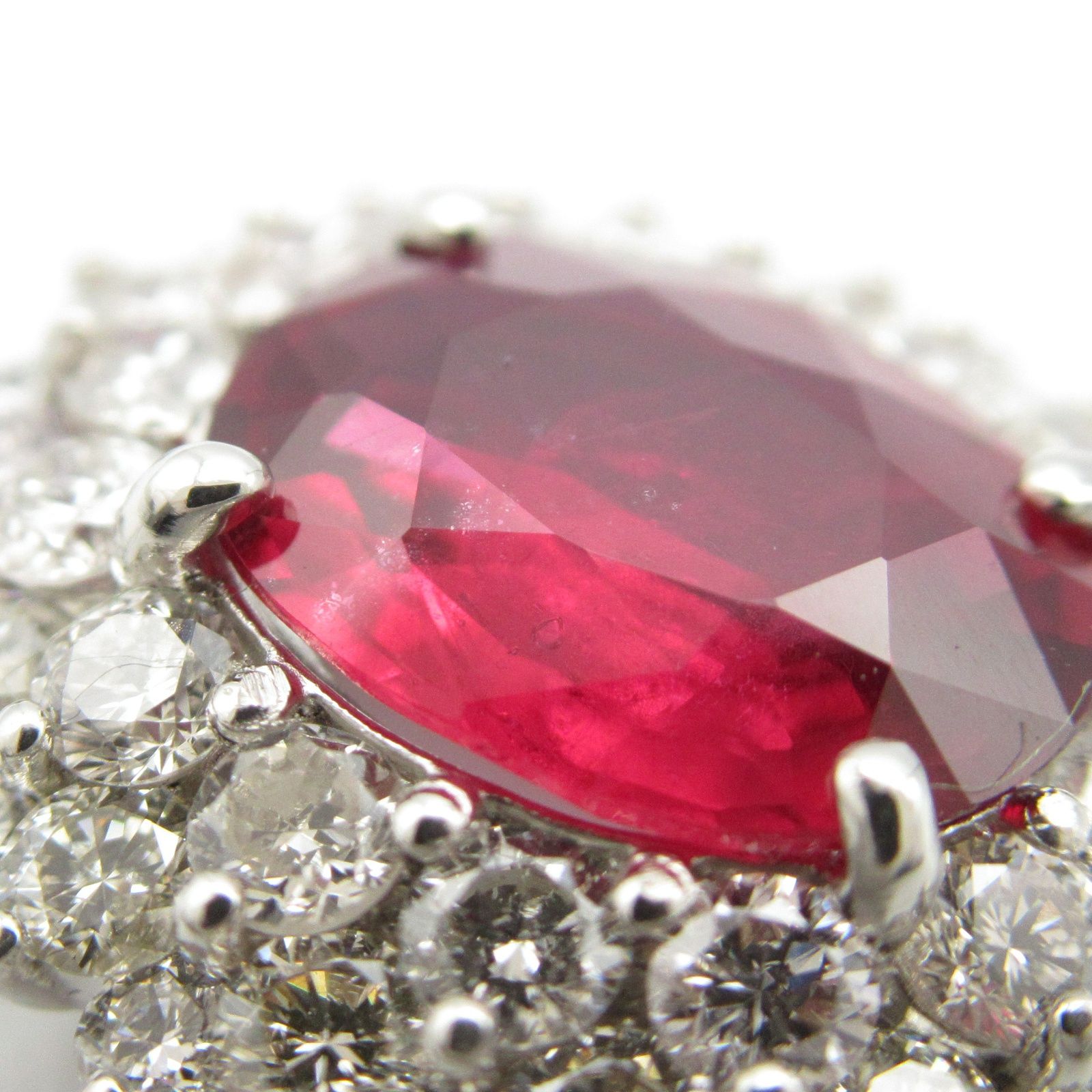 ジュエリー JEWELRY ネックレス 天然コランダムル ピジョンブラッド  