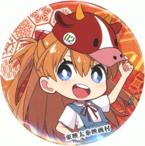 エヴァンゲリオン アスカ 歌舞伎町タワー 缶バッジ エヴァンゲリオンストア 限定 缶バッジコレクション アスカ 10BOX