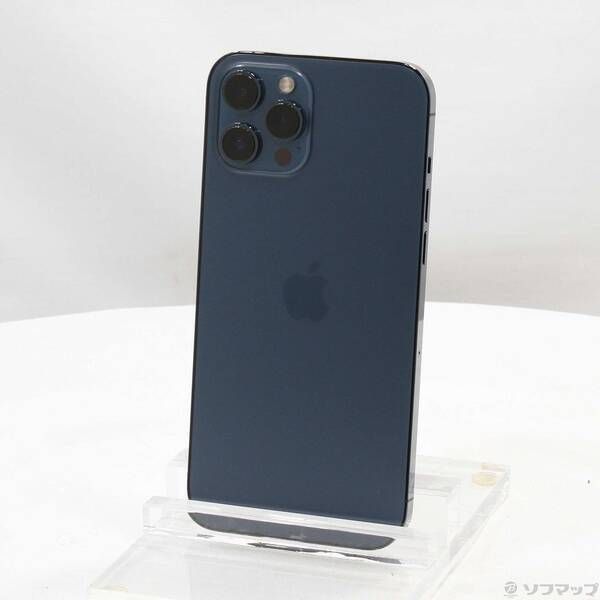 中古品〕 iPhone12 Pro Max 128GB パシフィックブルー MGCX3J／A