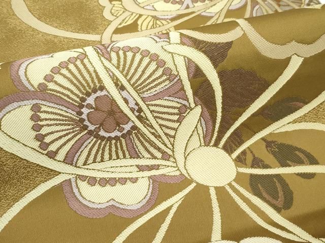 平和屋着物□極上 こむさでもーど・COMME CA DU MODE 六通柄袋帯 唐織