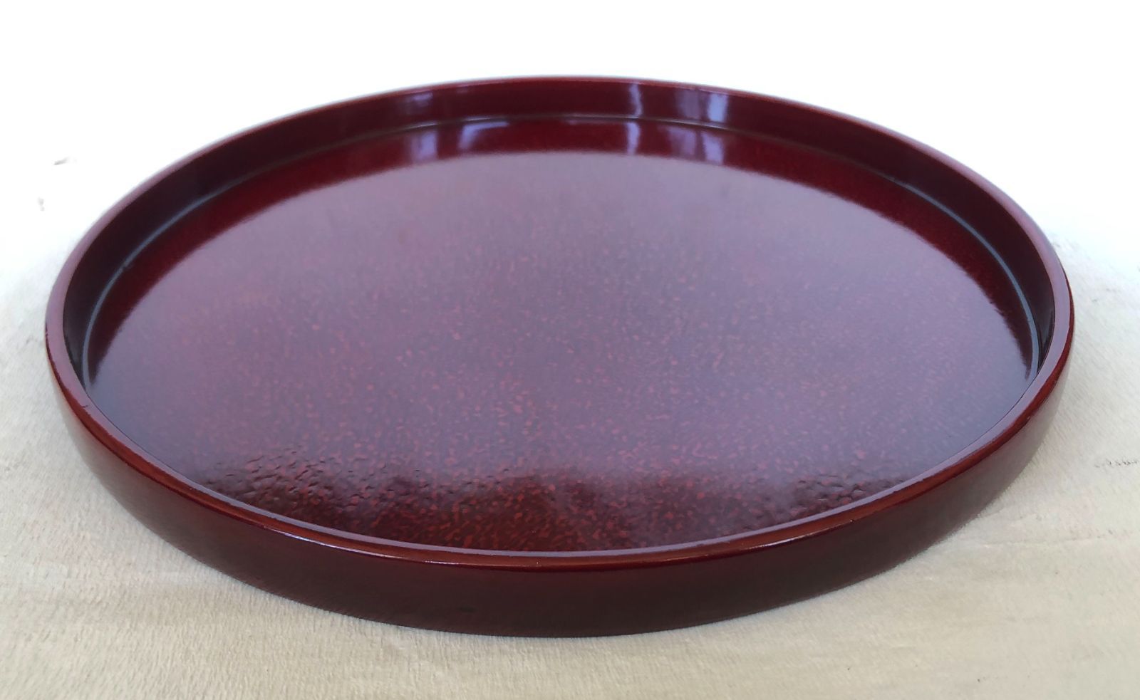 丸盆トレー お盆 花後藤太陽給仕盆 尺寸 30㎝ 給仕盆 漆器 漆塗り 讃岐漆器 丸盆トレー お盆 花後藤太陽給仕盆 尺寸 30㎝ 給仕盆 漆器 漆