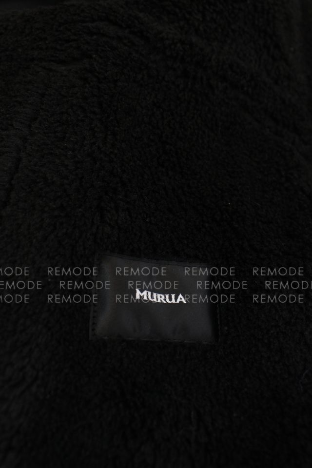 MURUA｜オーバー ショートフェイクムートン