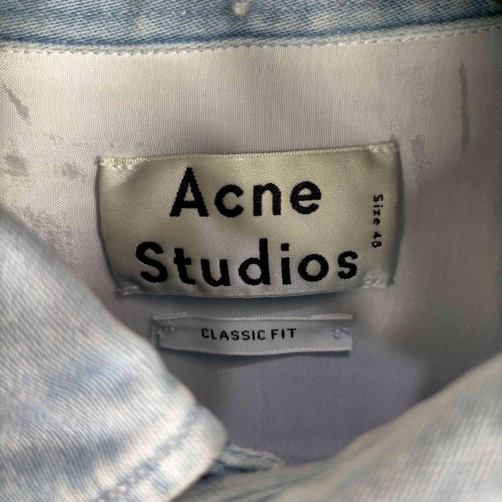 アクネストゥディオズ ACNE STUDIOS ボタンダウンデニムシャツ メンズ 