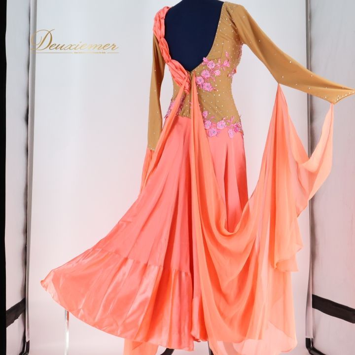 社交ダンス 衣装 スタンダードドレス スタンダード ドレス ワンピース