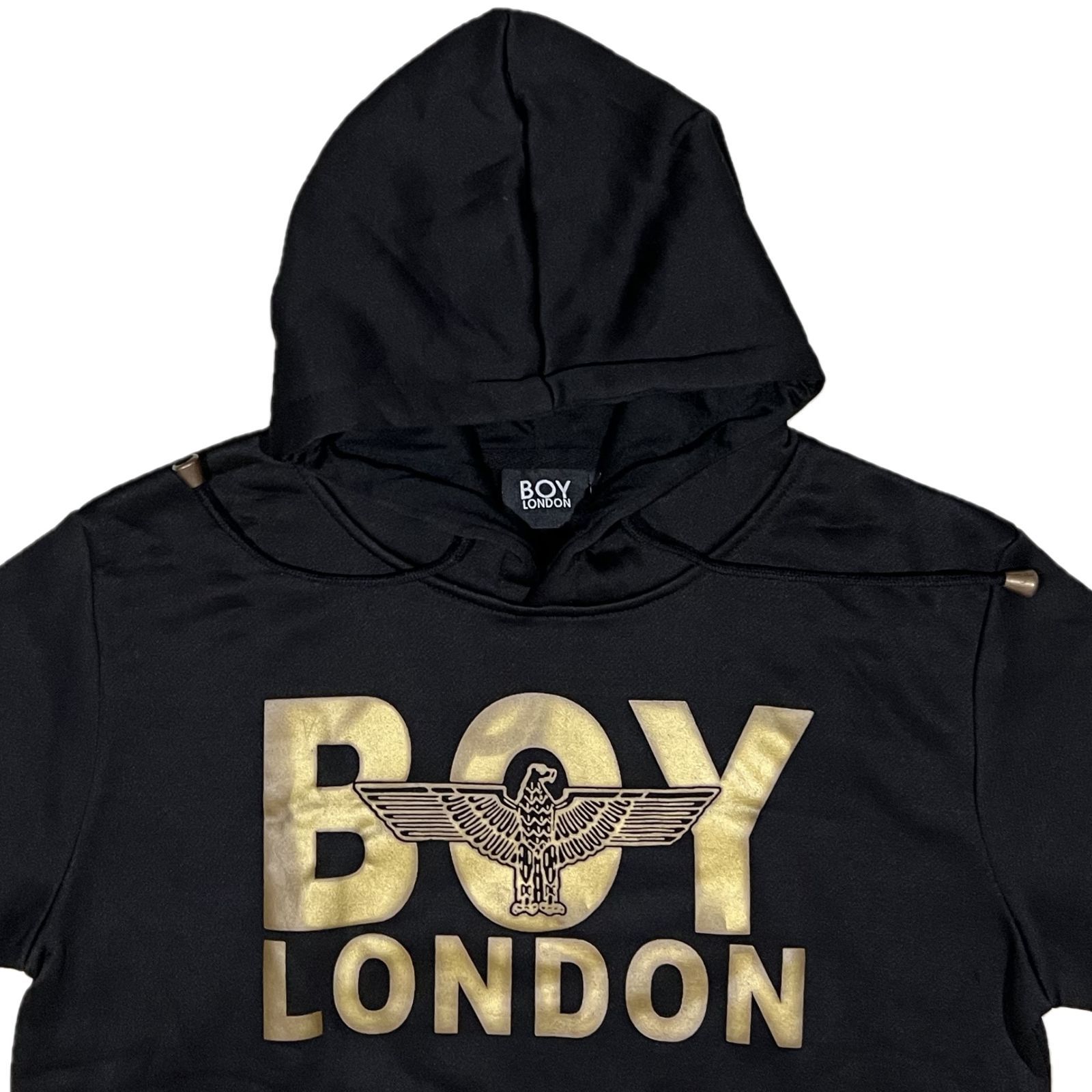 BOY LONDON ボーイロンドン プルオーバーパーカー ブラック - メルカリ
