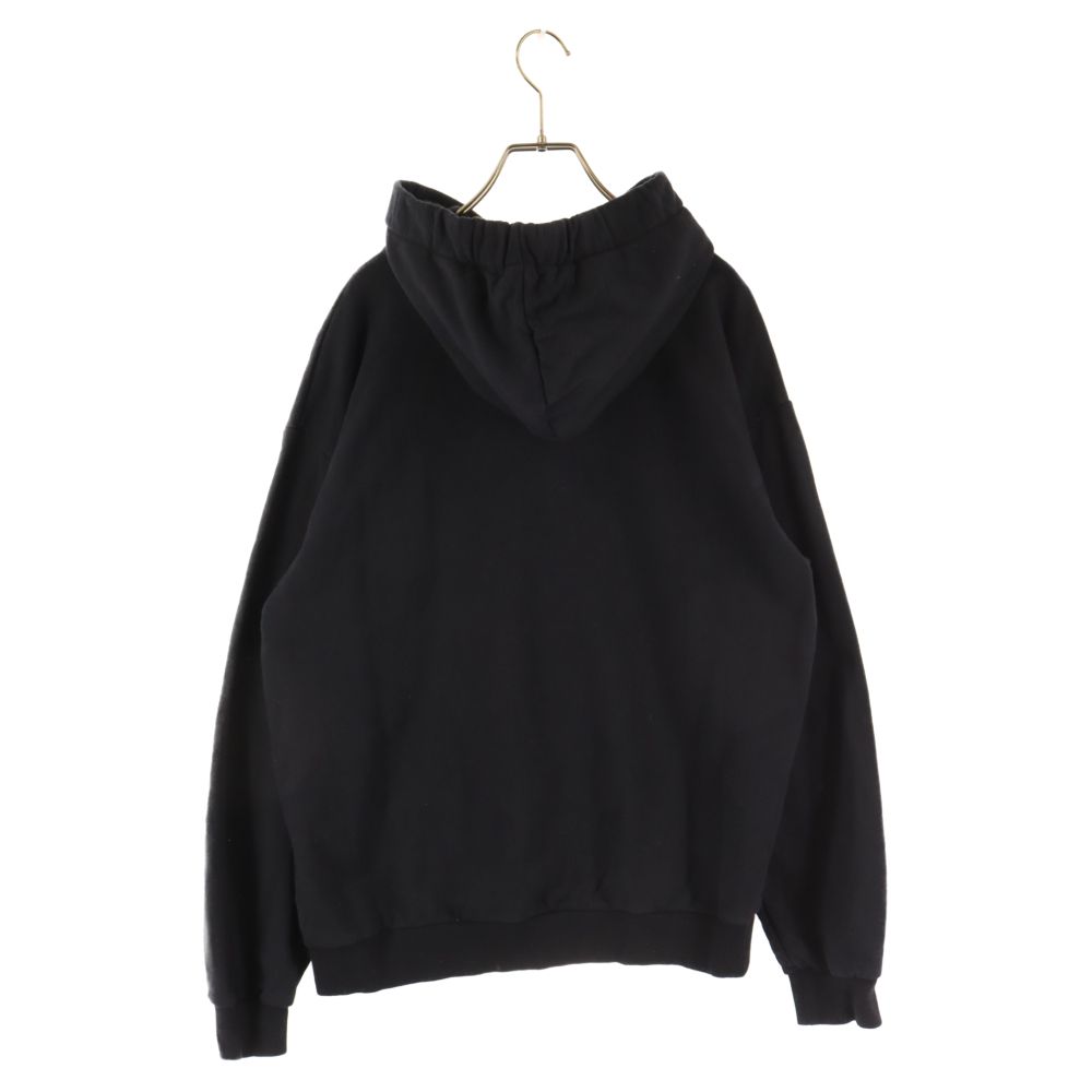 CELINE (セリーヌ) 21AW Loose Sweatshirt In Cotton Fleece  コットンフリースルーズドローコードスウェットプルオーバーパーカー ブラック 2Y468670Q - メルカリ