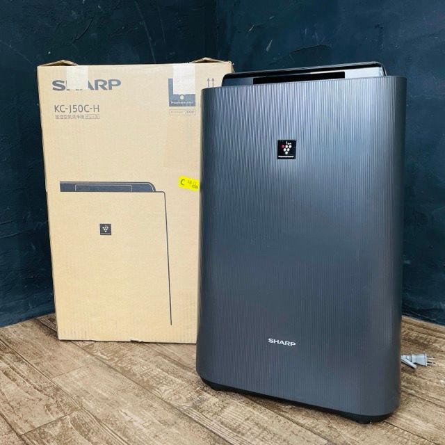 SHARP 空気清浄機 KC-J50C-H 2024年製 SHARP KC-J50C空気清浄機