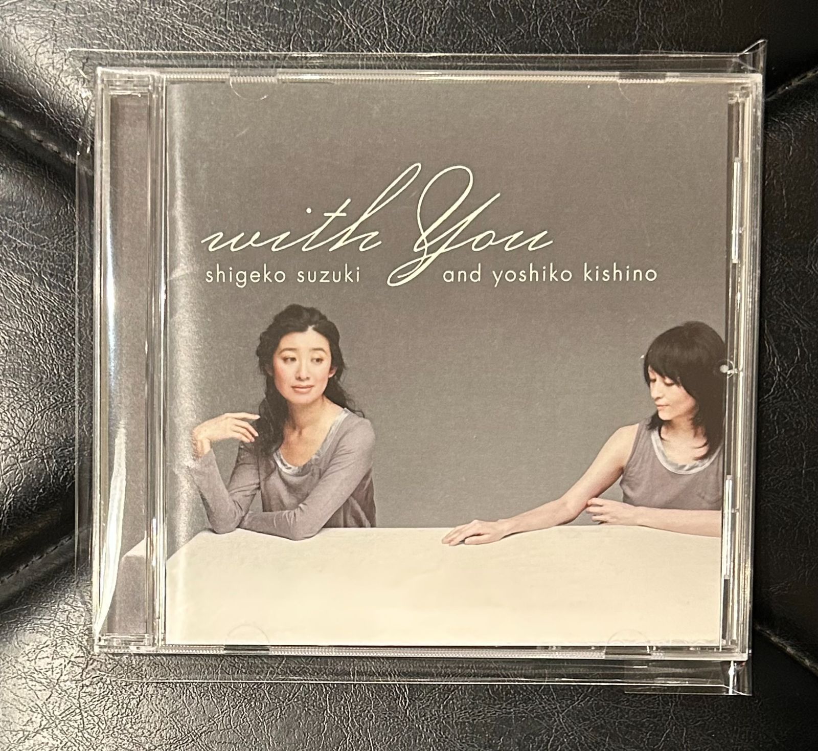鈴木重子＆木住野佳子／『ｗｉｔｈ　ｙｏｕ』 国内盤CD】木住野佳子＆鈴木重子 「With You」 Yoshiko Kishino